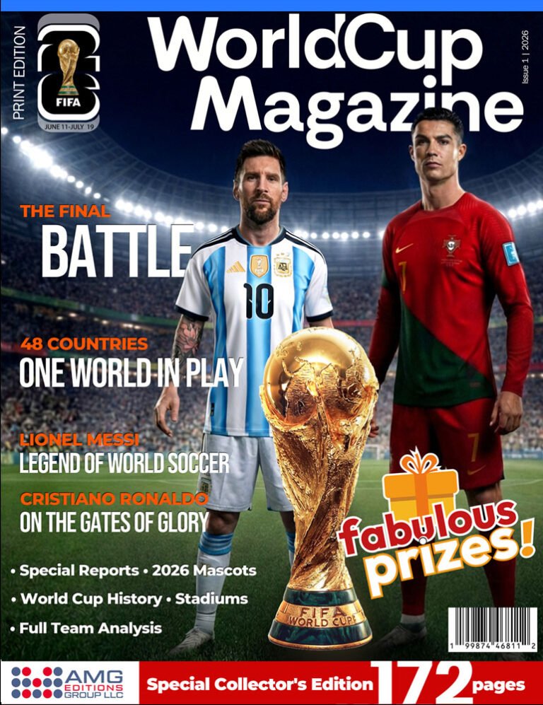 <span class="notranslate">World Cup Magazine</span> 2026 - Print Edition